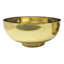 Shiny Gold Bowl with Base, Large
