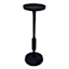 Black Pillar Candle Holder, 9.8"