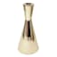 Crosby St. Gold Beaker Taper Candle Holder, 8"