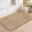 (C205) Kodiak Neutral Shag Area Rug, 5x7