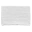White Shag Bath Rug, 16x24