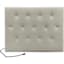 Paige Dorm Headboard, Cream