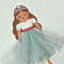 Tiny Dreamers Blue Princess Canvas Wall Art, 12"