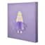 Tiny Dreamers Purple Princess Canvas Wall Art, 12"