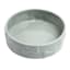 Manor Grey Ceramic 4-Cup Pet Bowl, Medium