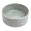 Manor Grey Ceramic 8-Cup Pet Bowl, Large