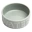 Classic Grey Ceramic 8-Cup Pet Water Bowl, Large