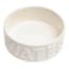 Classic White Ceramic 8-Cup Pet Water Bowl, Large