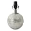 Found & Fable Silver Shimmer Mosaic Small Lamp Base, 10"