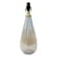 Crosby St. Smoke Amber Glass Teardrop Medium Table Lamp Base, 17.2"