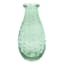 Green Glass Dot Bud Vase, 5.5"
