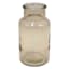Brown Glass Bud Vase, 5"