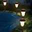 Solar Brown Pathway Light