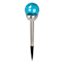 Solar Blue Crackle Small Globe Pathway Light