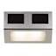2-Lumen Solar Silver Deck Light