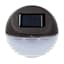 2-Lumen Solar Brown Circle Deck Light