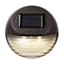 2-Lumen Solar Brown Circle Deck Light