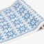 Vinyl Blue/Ivory Runner 2x5