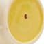 Honeycomb Indoor Yellow Patterned Stoneware Pot, Small
