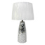 Tracey Boyd Silver Mosaic Medium Table Lamp with Shade, 22.7"