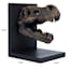 1-Piece Bronze T-Rex Fossil Head Bookend, 7"