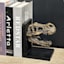 1-Piece Bronze T-Rex Fossil Head Bookend, 7"