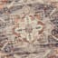 (A407) Halton Slate Rust Distressed-Look Area Rug, 5x8
