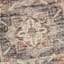 (A407) Halton Slate Rust Distressed-Look Area Rug, 8x10