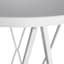 Metal Diamond Plant Stand, White