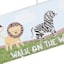 Tiny Dreamers 3-Clip Born on The Wild Side Tabletop Frame