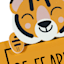 Tiny Dreamers Be Fearless Tiger Wall Decor, 10x9