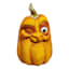 Grim Gardens Orange Emoji Pumpkin, 4.6"