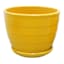 Indoor Yellow Ceramic Beehive Pot, Small