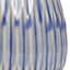 Ty Pennington Indoor Blue Clearwater Glazed Planter, Medium