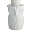 Owl White Ceramic Plant Stand, Large