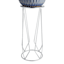 Ty Pennington Silver Metal Plant Stand, Large
