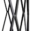 Metal Diamond Plant Stand, Black