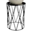 Metal Diamond Plant Stand, Black