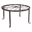 Copper Colored Metal Star Plant Stand, Large