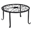 Black Metal Star Plant Stand, Small