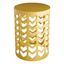 Yellow Metal Chevron Plant Stand, Medium