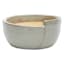 Crosby St. Grey Petal Low Bowl Outdoor Planter, Small