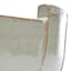 Crosby St. Grey Petal Low Bowl Outdoor Planter, Small