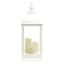 Providence White LED Candle Outdoor Lantern, 25"