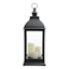 Providence Black LED Candle Lantern, 25"