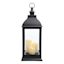 Providence Black LED Candle Lantern, 25"