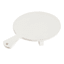 2-Piece White Round Riser Set