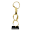 Crosby St. Gold Standing Links Pedestal Decor, 25"
