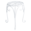 White Metal Plant Stand, Small