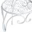 White Metal Plant Stand, Small